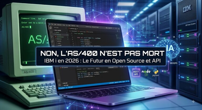 Non, l&rsquo;AS/400 n&rsquo;est pas mort : ce que l&rsquo;IBM i fait réellement en 2026